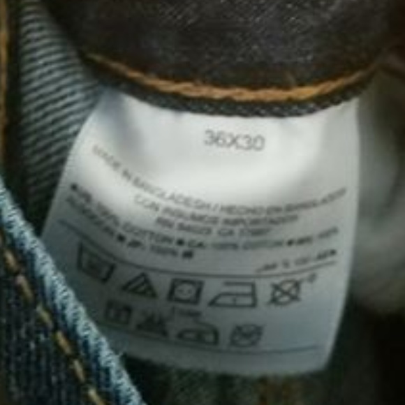 Men's Old Navy Boot Cut Relaxed Boot Cut Jean - Picture 6 of 6